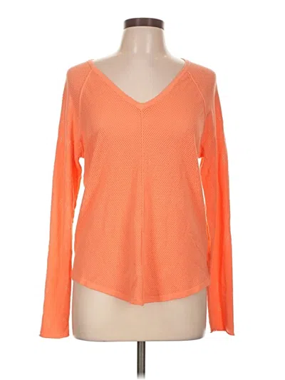 Pre-owned Tribal Pullover Sweater In Orange