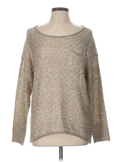 Pre-owned Tribal Pullover Sweater In Silver