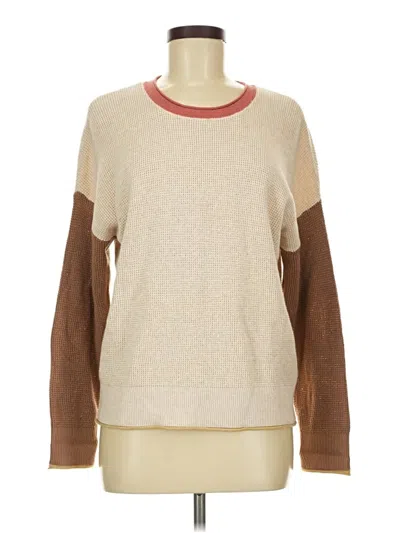 Pre-owned Tribal Pullover Sweater In Tan