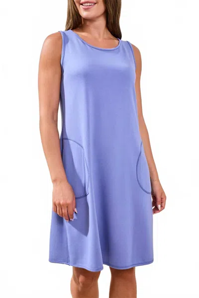 Tribal Reversible Dress In Marina In Blue