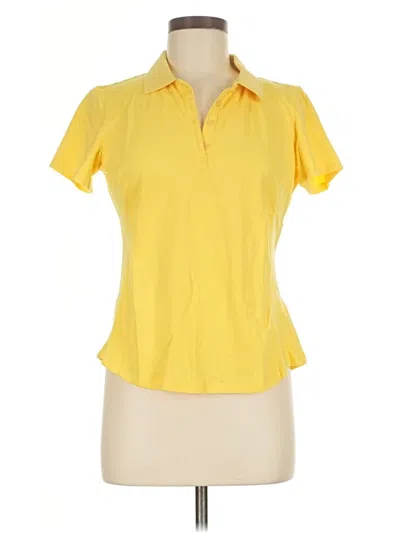 Pre-owned Tribal Short Sleeve Polo Shirt In Yellow