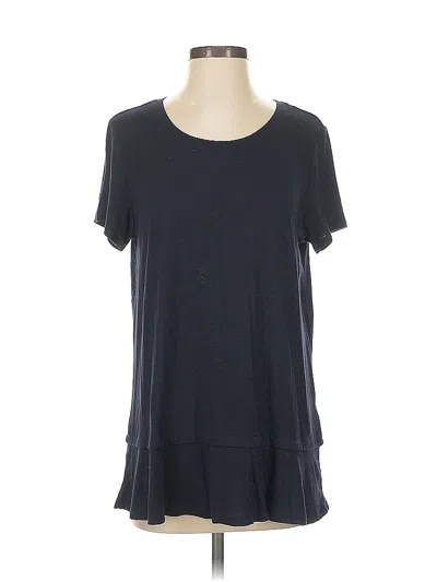 Pre-owned Tribal Short Sleeve T-shirt In Blue