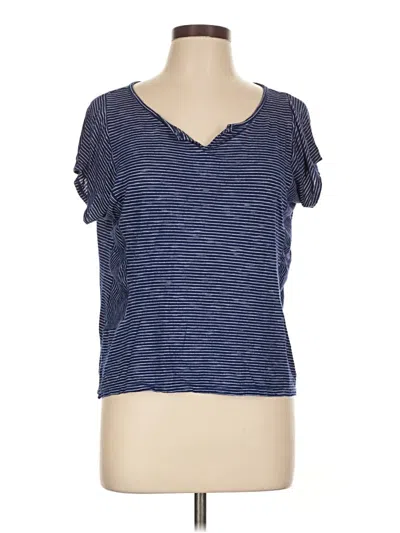 Pre-owned Tribal Short Sleeve T-shirt In Blue