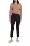 Tribal Signature Slim Ankle Pants In Black In Black