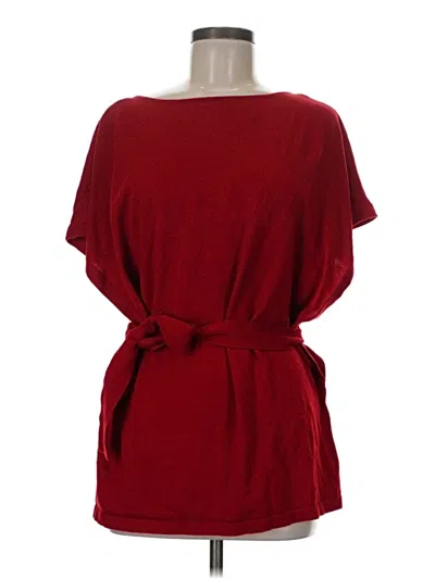 Pre-owned Tribal Sleeveless Blouse In Red