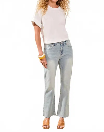 Tribal Sophia Curvy 90s Straight Leg Denim Jean In Westcoast In Multi