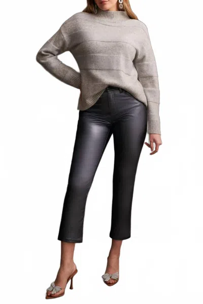Tribal Sophia Hugging Ankle Pants In Pewter In Silver