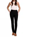 Tribal Stretch Flatten It Pull On Pants In Black In Black