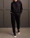 Tribal Techno Luxe Jogger In Black
