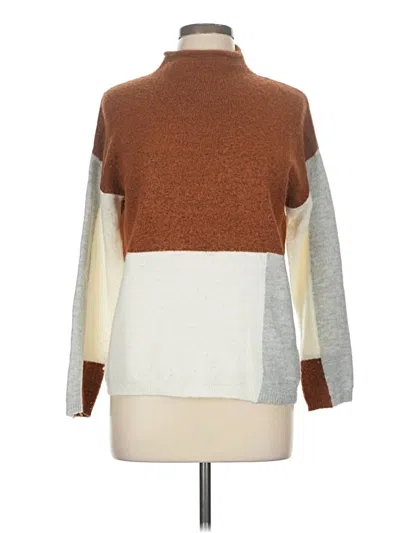 Pre-owned Tribal Turtleneck Sweater In Brown