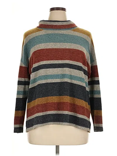 Pre-owned Tribal Turtleneck Sweater In Brown