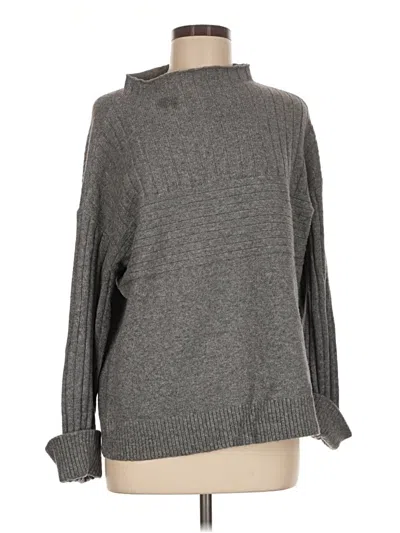 Pre-owned Tribal Turtleneck Sweater In Gray
