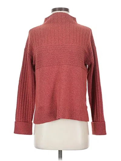 Pre-owned Tribal Turtleneck Sweater In Red