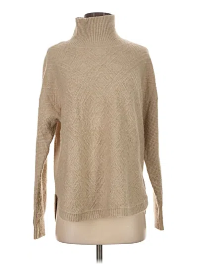 Pre-owned Tribal Turtleneck Sweater In Tan