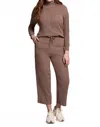 Tribal Two-tone Crinkle Flowy Pant In Fossil In Brown