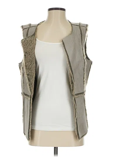 Pre-owned Tribal Vest In Gold