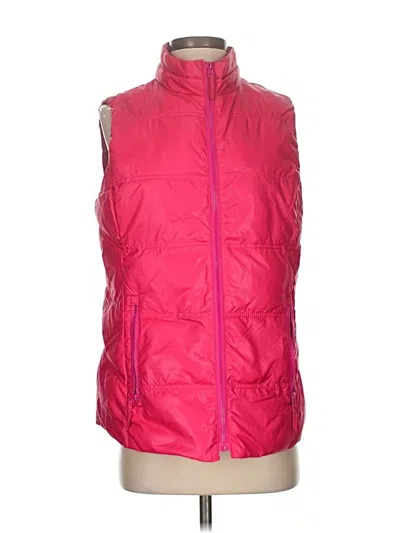 Pre-owned Tribal Vest In Pink