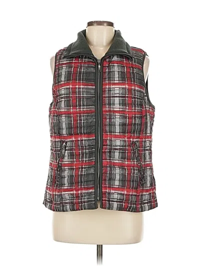 Pre-owned Tribal Vest In Red