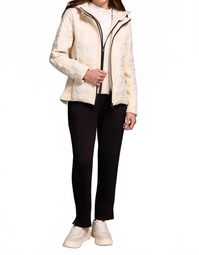 Tribal Water Repellent Textured Jacket In Moonstone In Multi