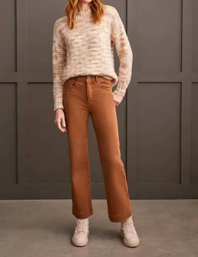 Tribal Wide Leg Pants In Walnut In Brown