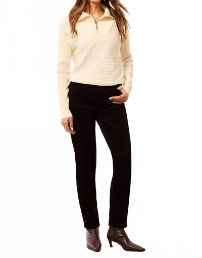 Tribal Women's Baby Audrey Pull On Slim Ankle Pants In Black