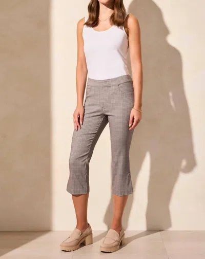 Tribal Women's Bengaline Capri Pants In Jet Blue In Gray