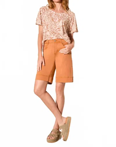 Tribal Women's Bermuda Shorts In Pinecone In Brown