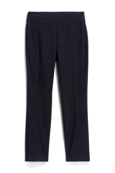 Tribal Women's Fia High Rise Straight Pull On Trouser In Ink In Blue