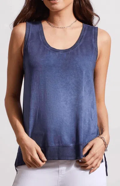 Tribal Women's High-low Tank Top In Nautical In Multi