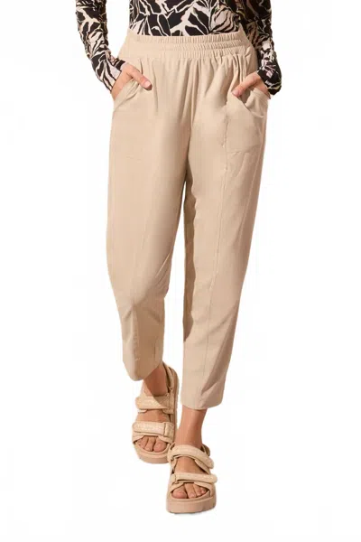 Tribal Women's Pant In Pebble In Nude