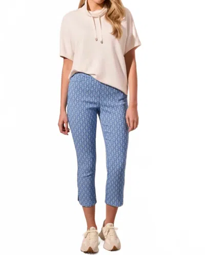Tribal Women's Pull-on Capri Pants In Riviera In Multi