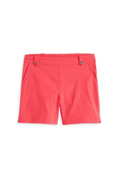 Tribal Women's Ziggy Pull On Short In Coral Fizz In Pink