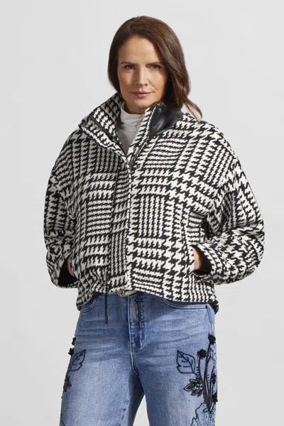 Tribal Yarn Dye Jacket In Black