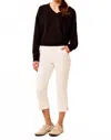 Tribal Year Round Basics Flatten It Pull On Capris Pants In White In White