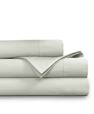 Tribeca Living 1000-thread Count Cotton Sateen 4-pc. Extra Deep Pocket Sheet Set, Queen In Neutral