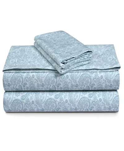 Tribeca Living 300-thread Count Cotton 2-pc. Pillowcase Set, King In Blue