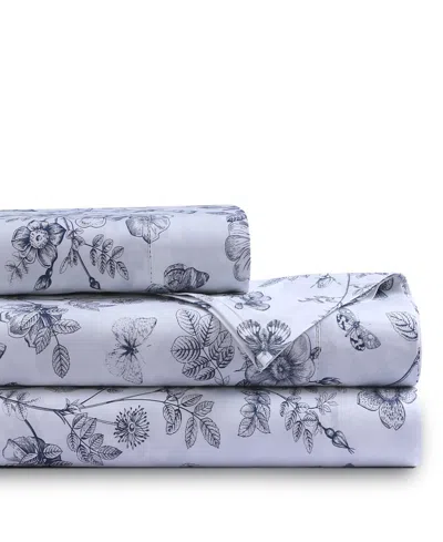 Tribeca Living 400-thread Count Cotton 4-pc. Extra Deep Pocket Sheet Set, Full In White