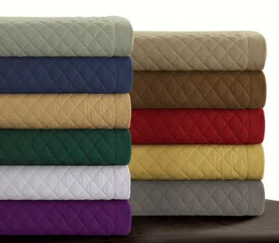 Tribeca Living Brisbane Microfiber Solid Oversized Quilt Sets In Light,pastel Gray