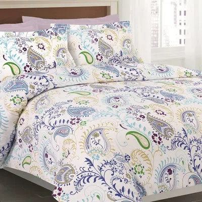 Tribeca Living Duvet Cover Set In Beige,blue