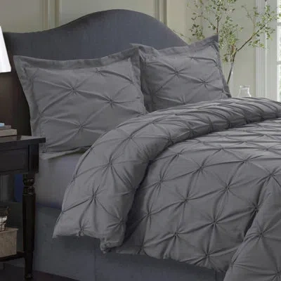 Tribeca Living Duvet Cover Set In Gray
