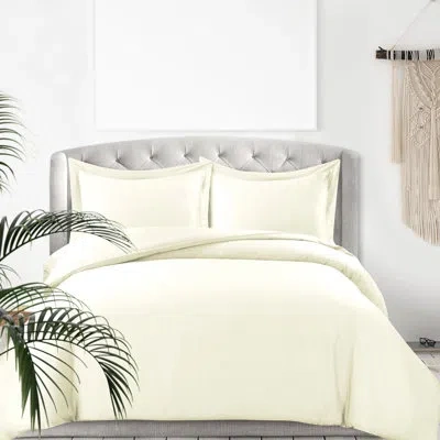Tribeca Living Duvet Cover Set In Ivory