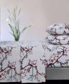 Tribeca Living Emilia Tree 170 Gsm Flannel Extra Deep Pocket Sheet Set Bedding In Multicolor