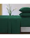 Tribeca Living Microfiber Extra Deep Pocket Sheet Set In Green