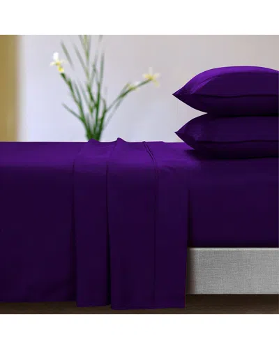 Tribeca Living Microfiber Extra Deep Pocket Sheet Set In Green