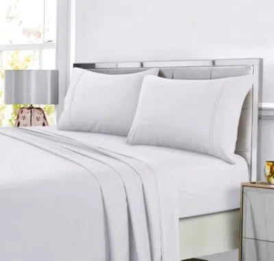 Tribeca Living Super Soft Solid Easy Care Extra Deep Pocket Sheet Sets In Grey