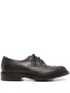 Tricker's Brogues With Round Toe And Brogue Detailing In Brown
