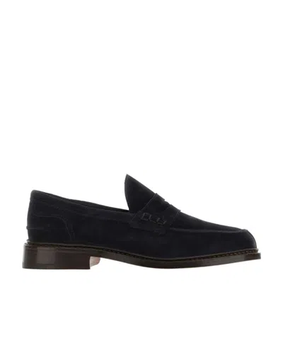 Tricker's Adam Moccasins Shoes In Black