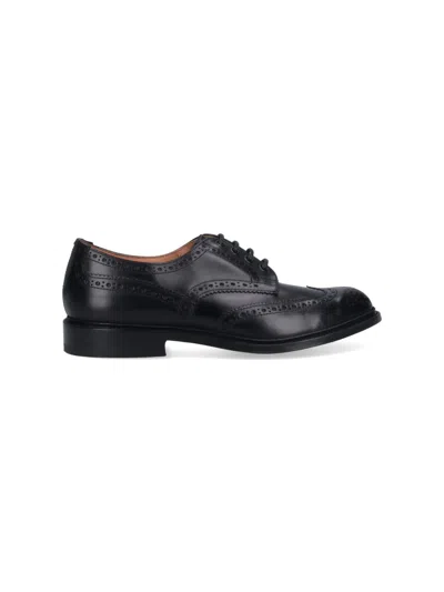 Tricker's Bourton Derby Shoes In Black