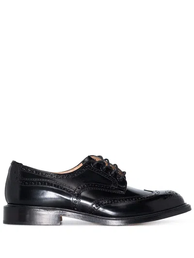 Tricker's Bourton Lace Up In Black