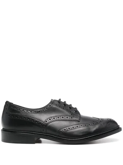 Tricker's Bourton Lace-up Shoes In Black